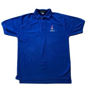 Vintage Atlanta 96 Shirt Navy Mens XL Atl Olympics 1996 vtg 90s